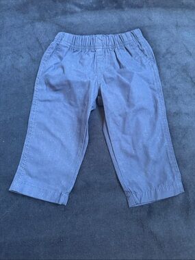 Navy Kids Casual Bottoms with Elastic Waist